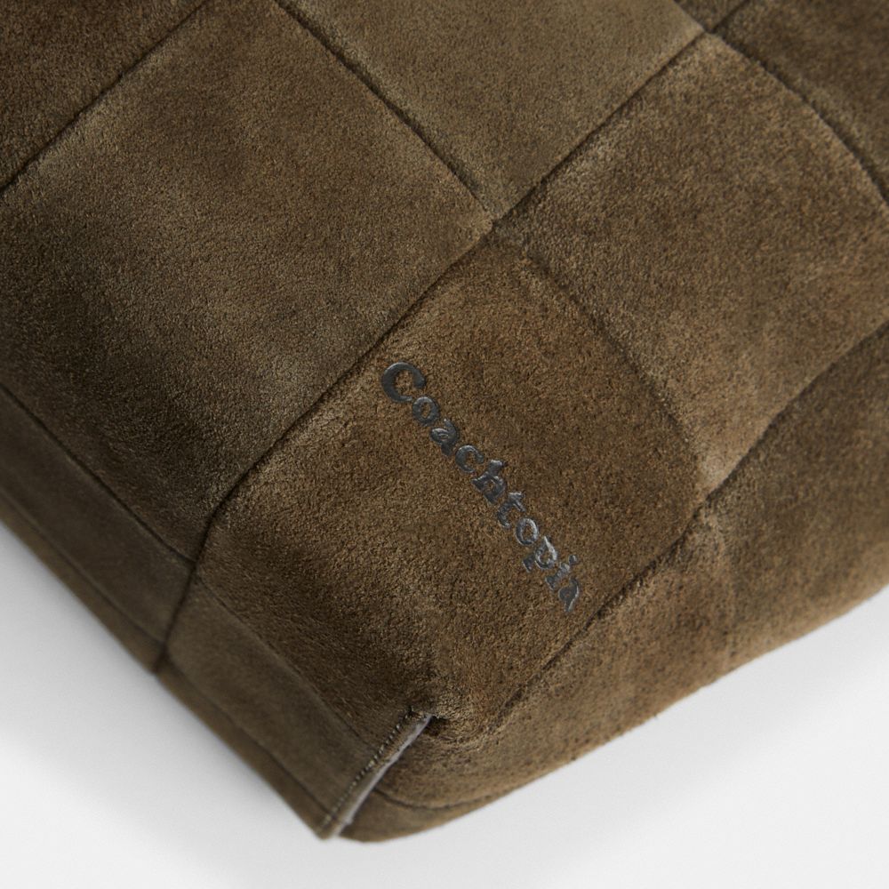 Alter/Ego Small Tote Bag In Upcrafted Suede