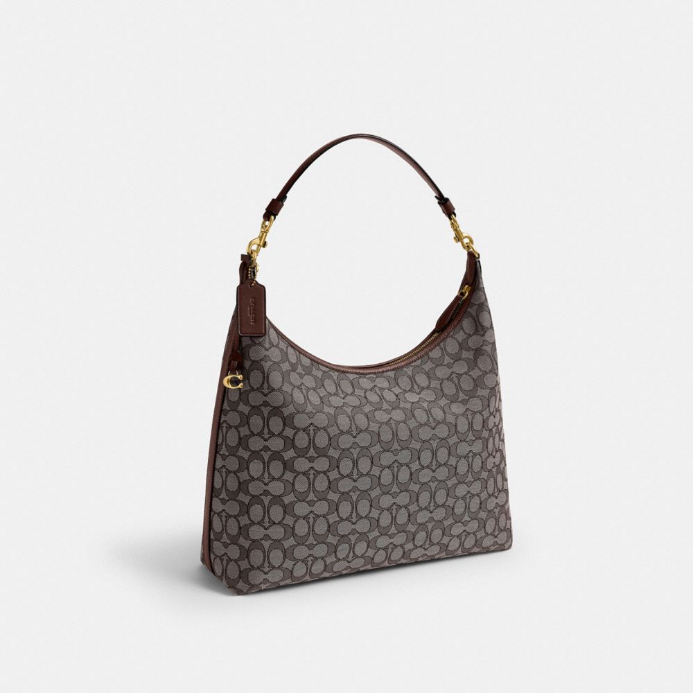 Женские сумки Coach Juliet Shoulder Bag 38 In Signature Jacquard — фото 2