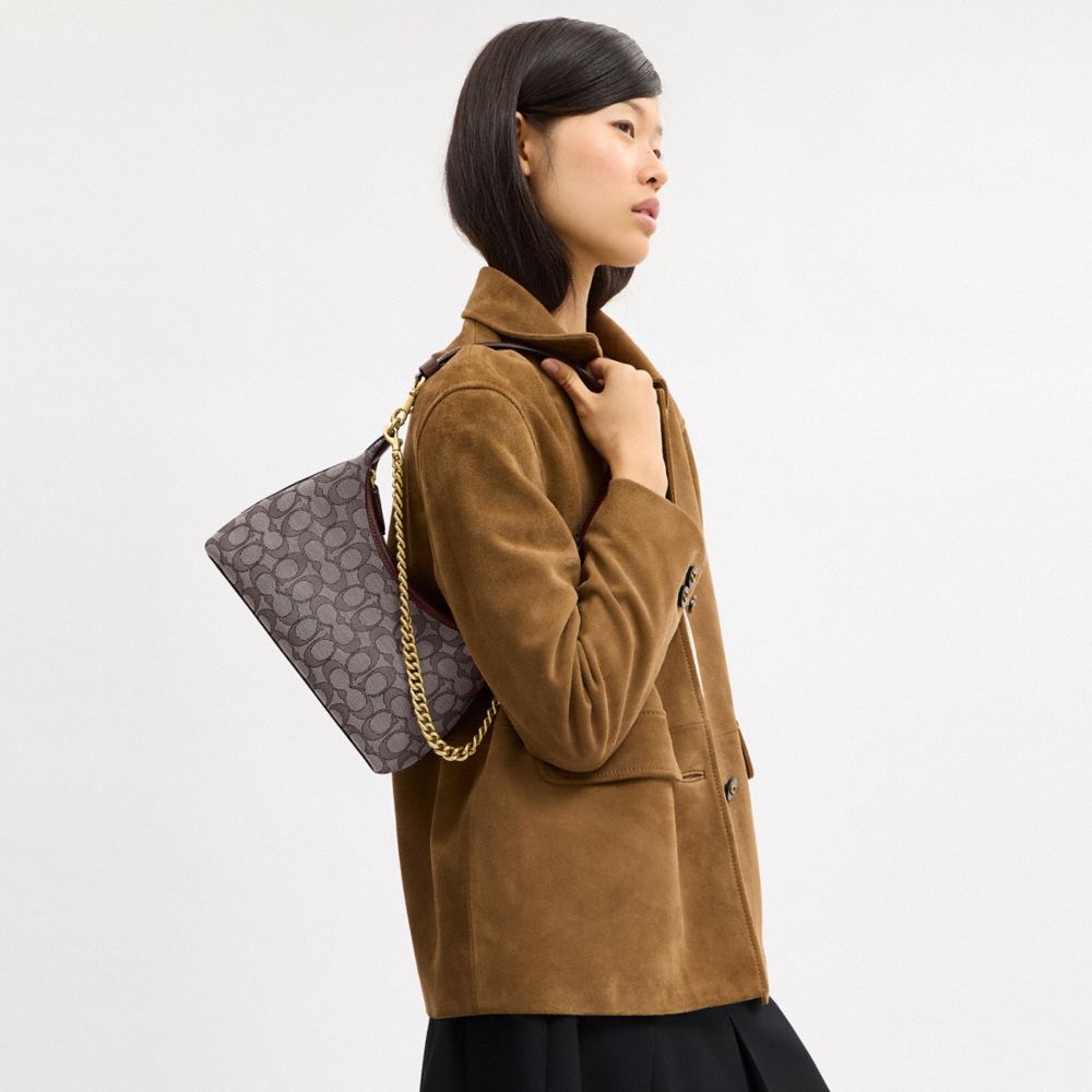 Coach Juliet Shoulder Bag 25 In Signature Jacquard — фото 10
