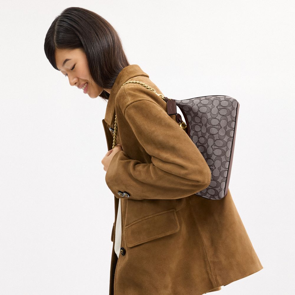Coach Juliet Shoulder Bag 25 In Signature Jacquard — фото 11