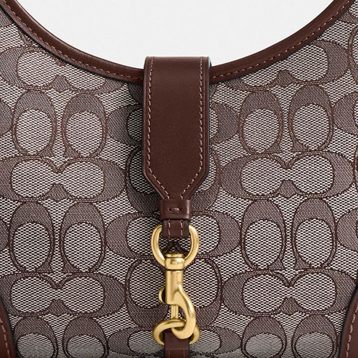 COACH® | Hamptons Hobo Bag In Signature Jacquard