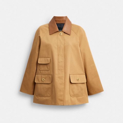 Женские куртки Coach Turnlock Swing Coat