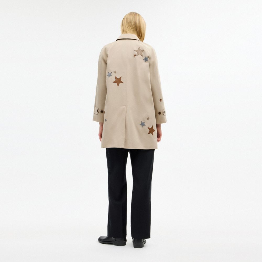 Женские куртки Coach Applique Balmacaan — фото 3