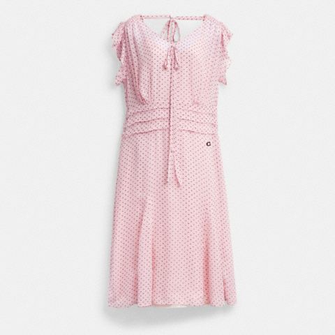 Женские платья Coach Printed Maxi Dress