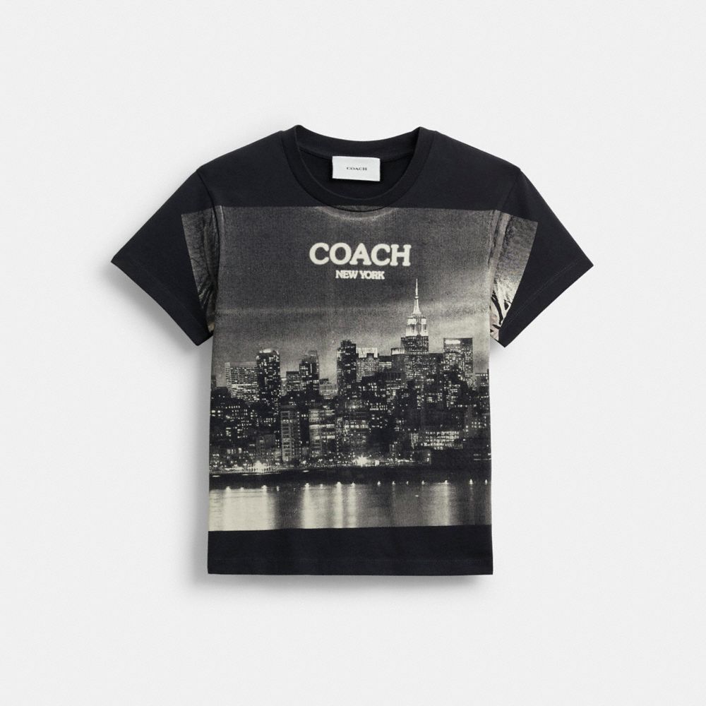 COACH® CH | Postcard 90's Fit T Shirt