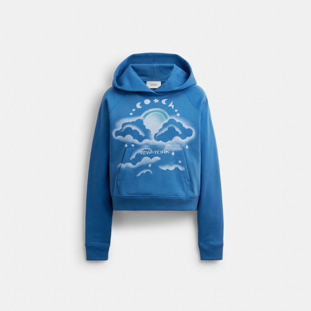 COACH&reg;,Airbrush Hoodie,,Front View