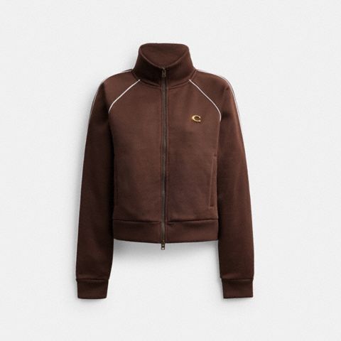 Женские куртки Coach Full Zip Track Jacket
