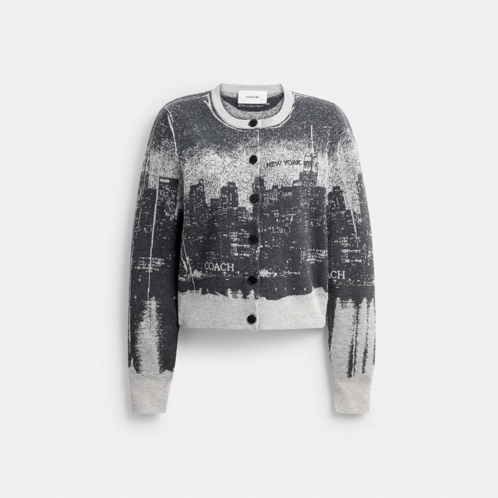 COACH® | Postcard Cardigan