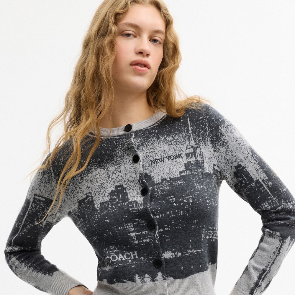 Coach Postcard Cardigan — фото 4