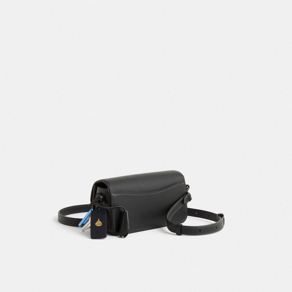 COACH®,Upcrafted Studio Bag 20,Black,Angle View