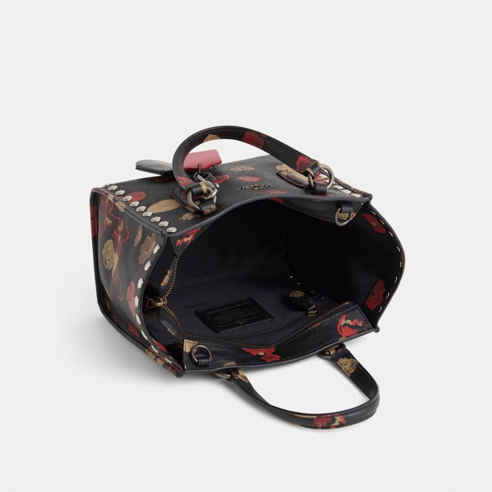 COACH®,Upcrafted Mini Crosby Carryall,,Inside View,Top View