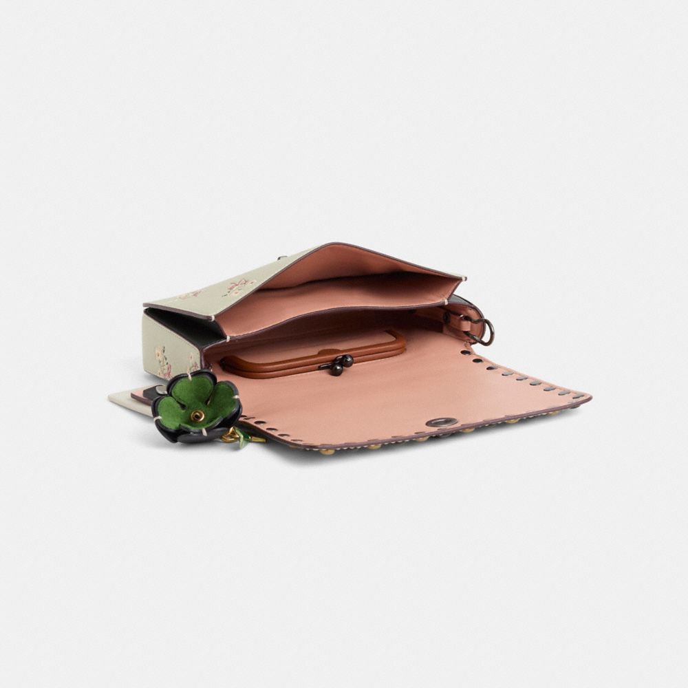COACH®,Upcrafted Dinky,Green,Inside View,Top View