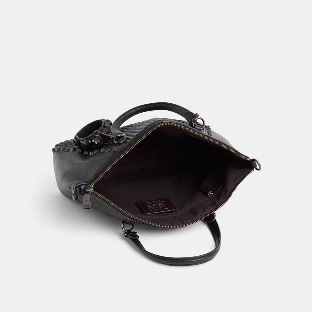 COACH®,Upcrafted Prairie Satchel,,Inside View,Top View
