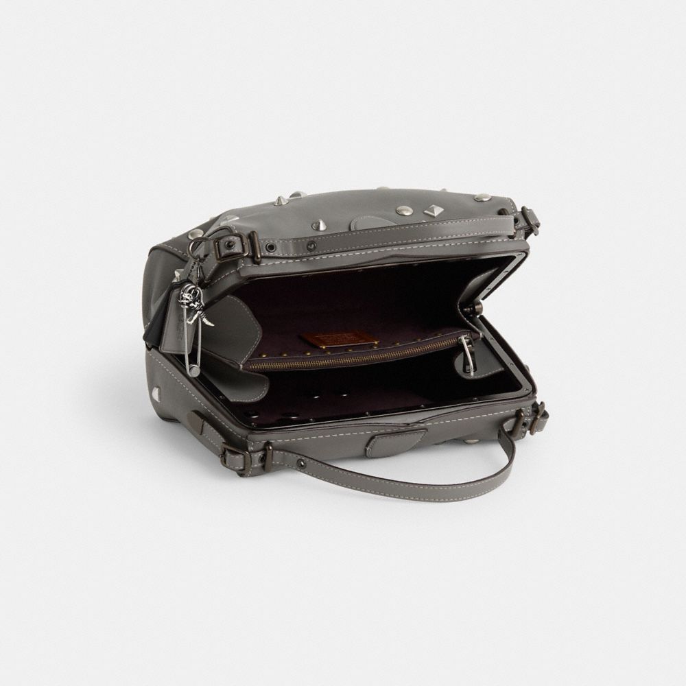 COACH®,Upcrafted Laural Frame Bag,,Inside View,Top View