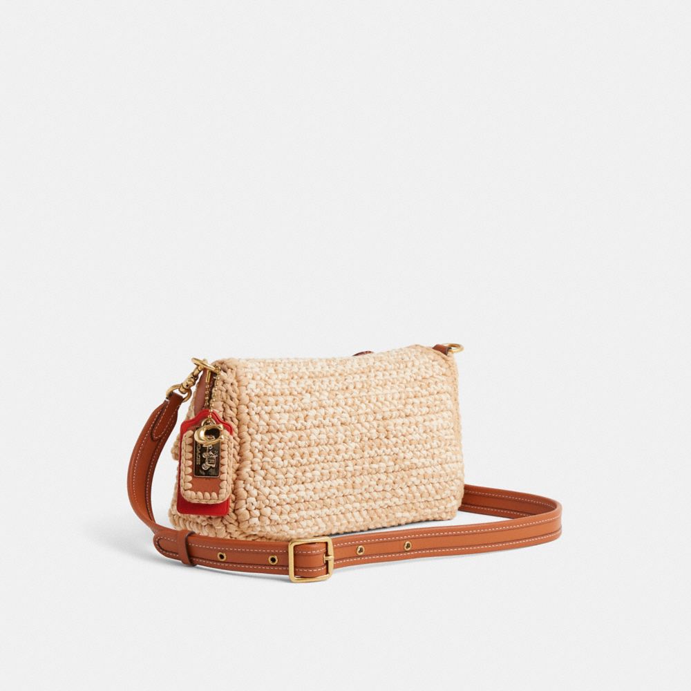 COACH®,Upcrafted Soft Tabby Shoulder Bag,,Angle View