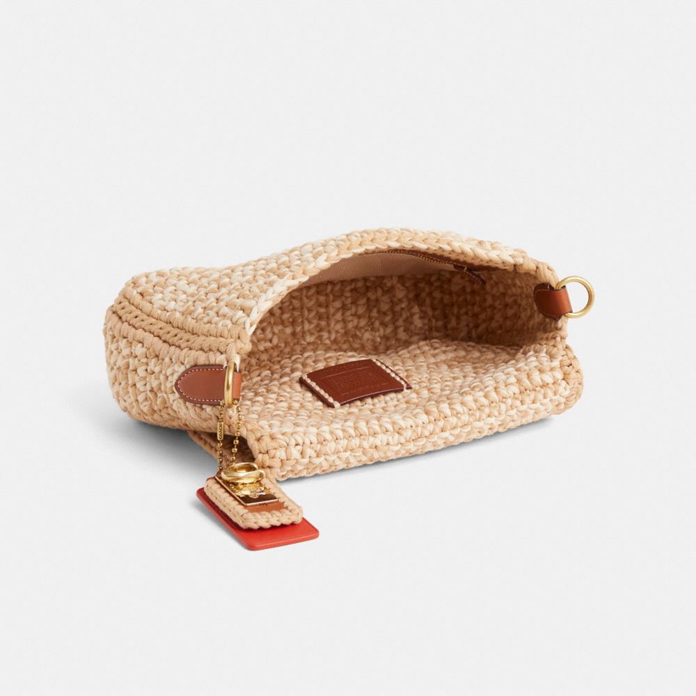 COACH®,Upcrafted Soft Tabby Shoulder Bag,,Inside View,Top View