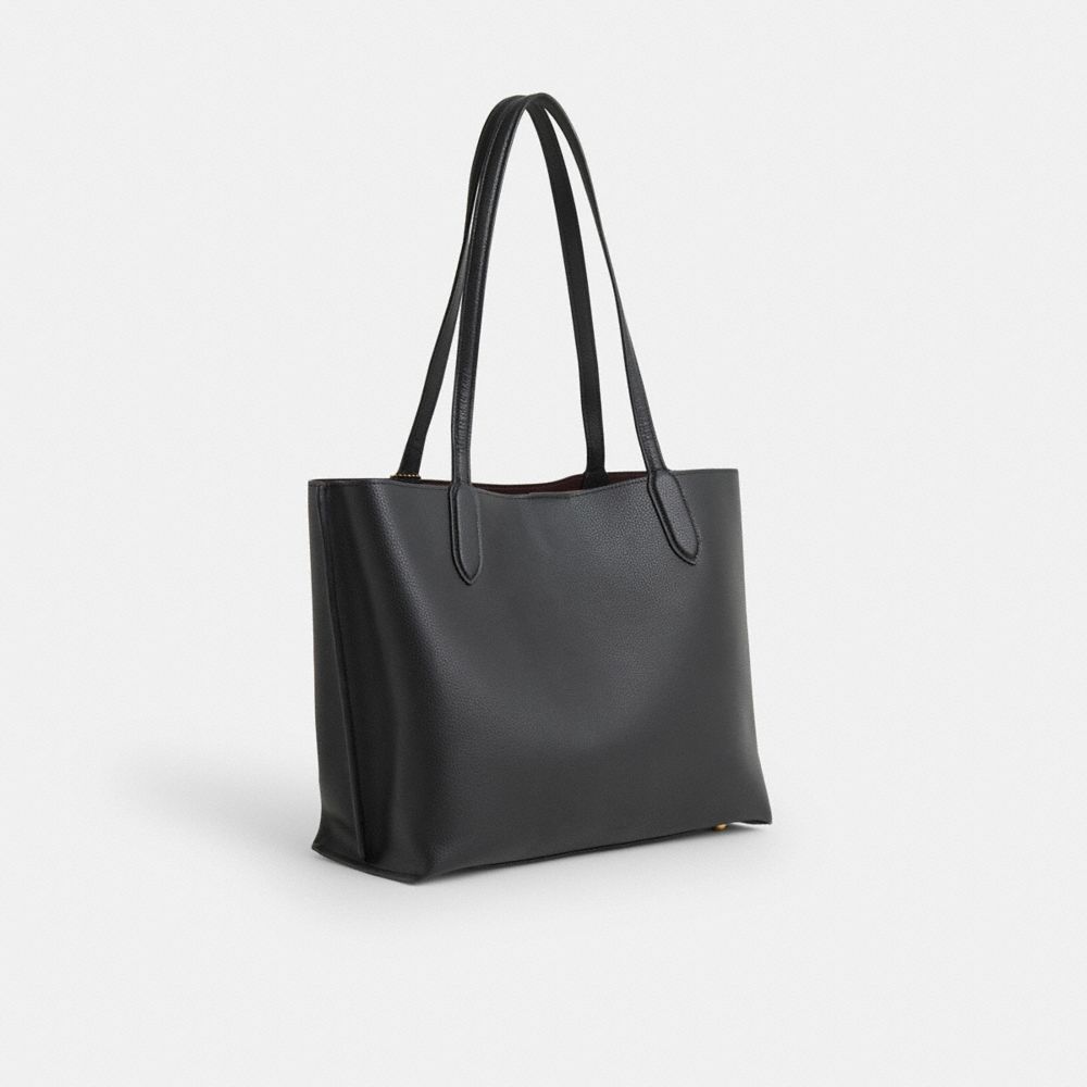COACH®,Upcrafted Willow Tote,,Angle View