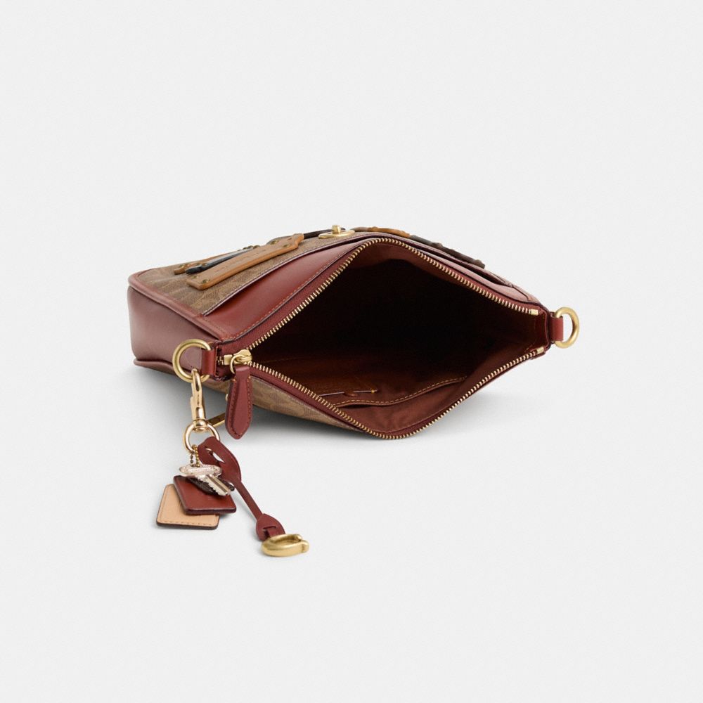 COACH®,Upcrafted Chaise Crossbody,,Inside View,Top View