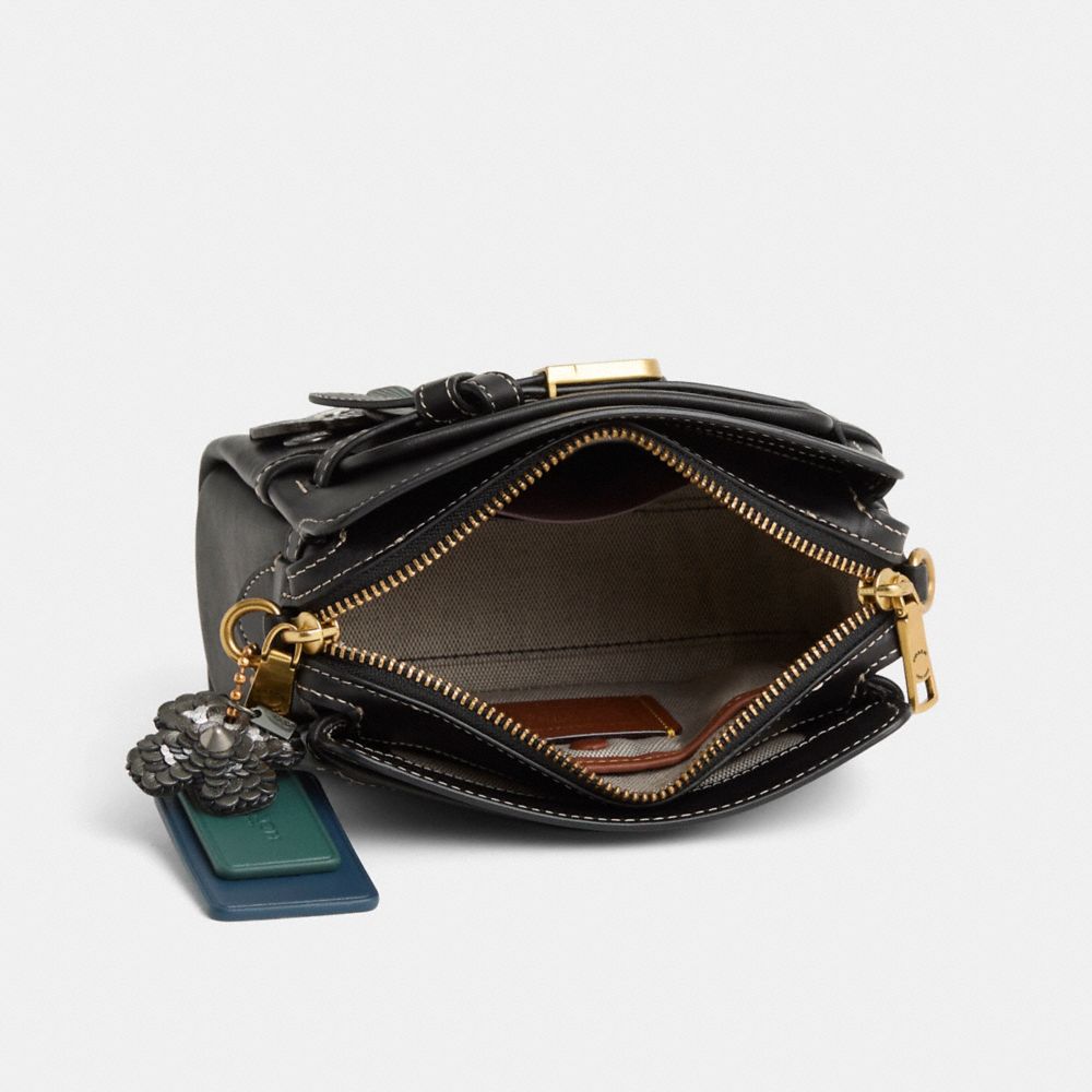 COACH®,Upcrafted Tate 18 Crossbody,,Inside View,Top View