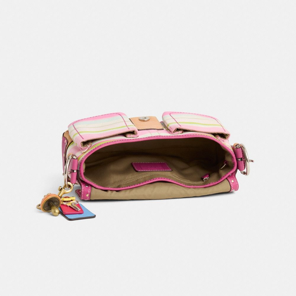 COACH®,Upcrafted Vintage Soho Flap,,Inside View,Top View