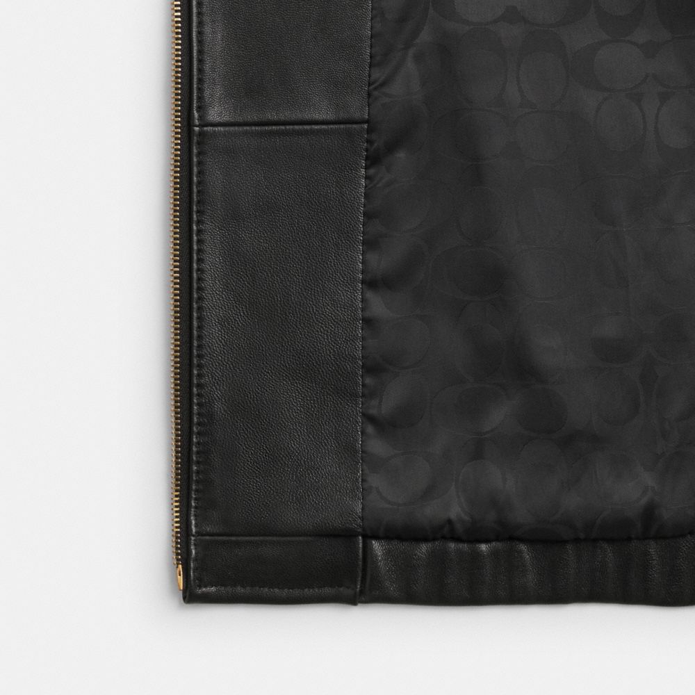 Женские куртки Coach Heritage C Cropped Blouson Jacket — фото 2