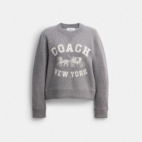 Coach Horse And Carriage Crewneck Sweater