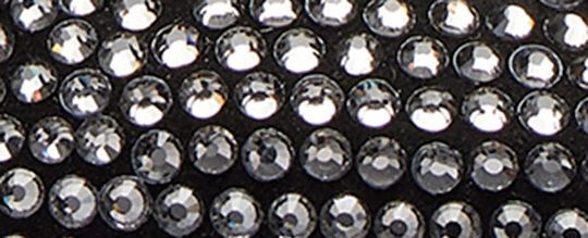 COACH&reg;,Flat With Crystals,Rubber,Suede,Leather,Flats,Crystal,Cut Out,Rhinestones,Bow,Embellished,Pull Tab,Traction,Cocktail,Multi Color