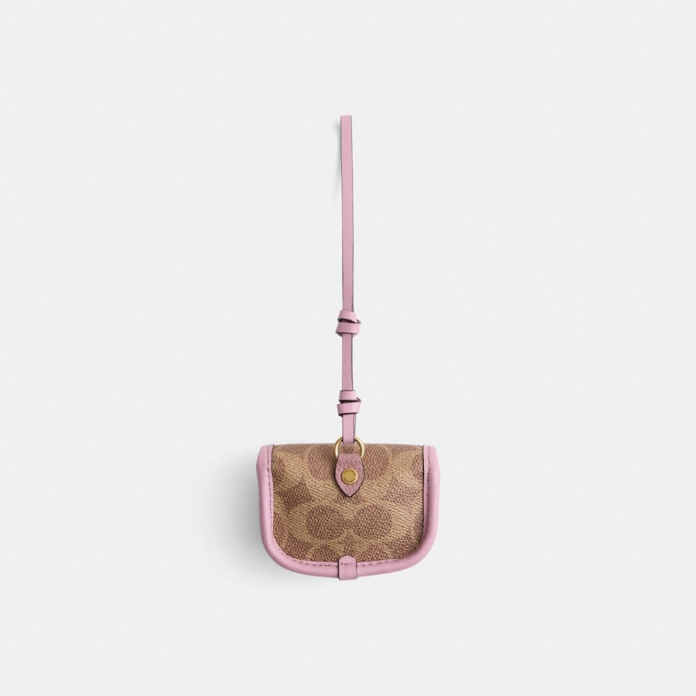 COACH®,Remade Turnlock Mini Pouch,,Back View