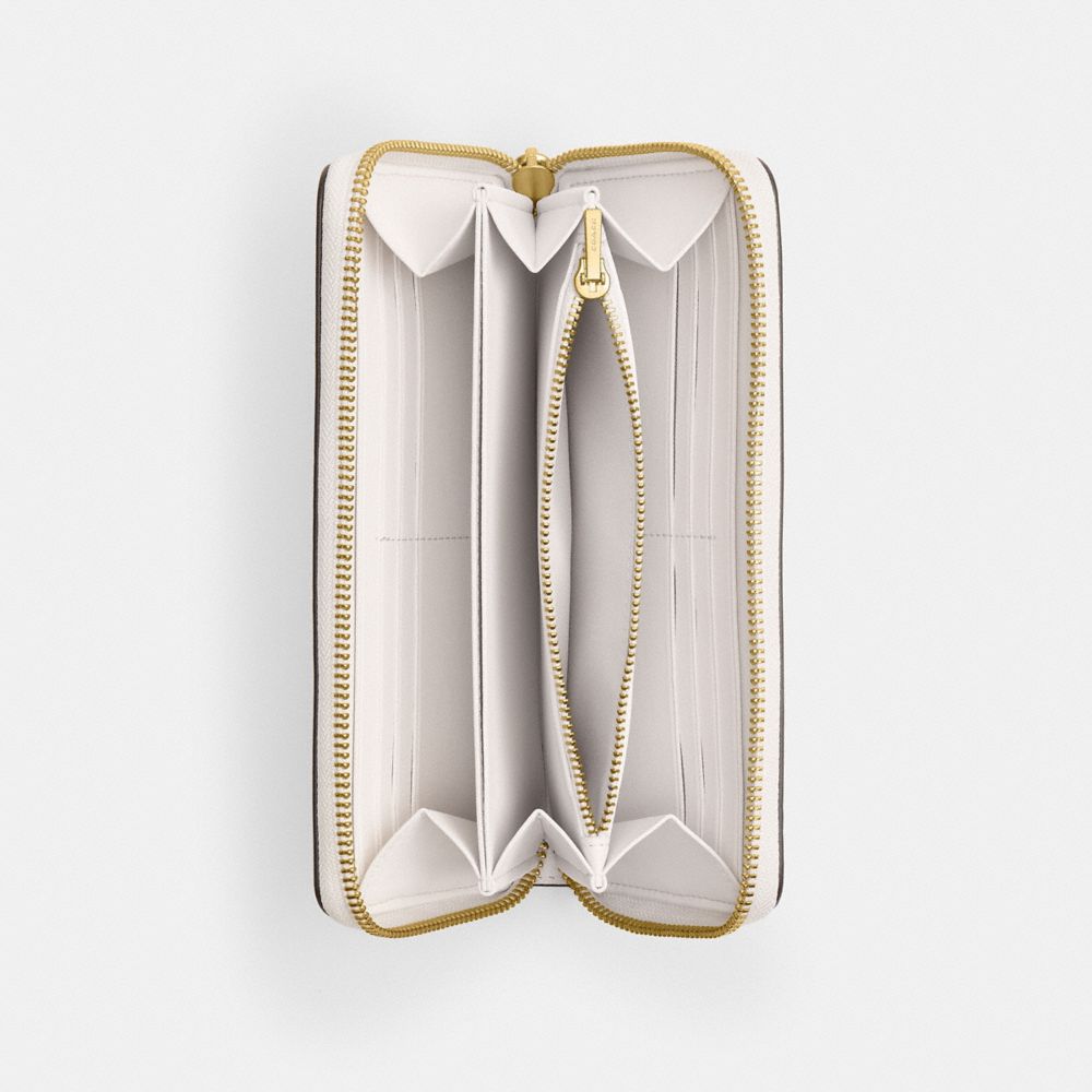 Coach Disney X  Essential Accordion Zip Wallet With Pluto In Multi