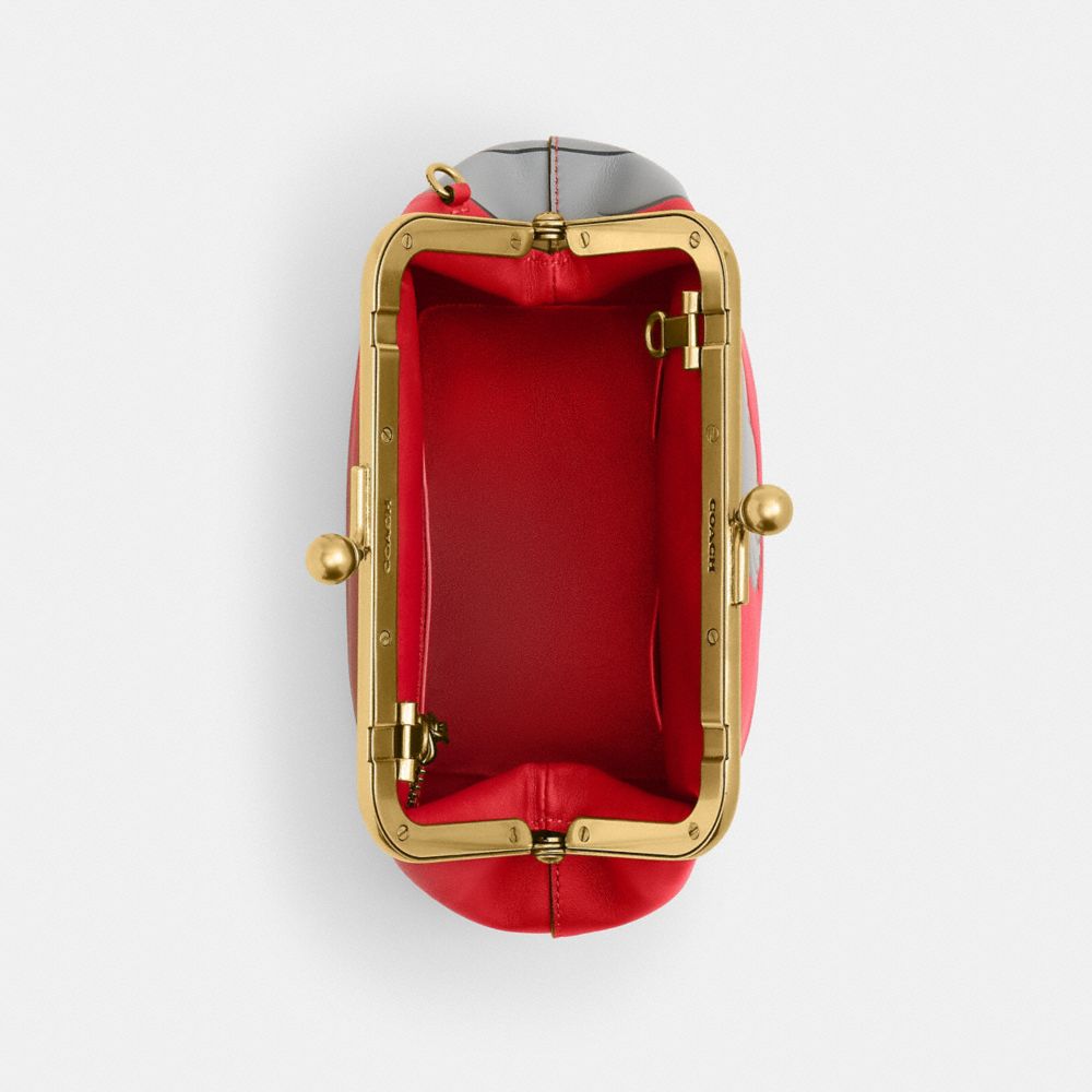 【DISNEY X COACH】キスロック フレーム バッグ / プルート 2