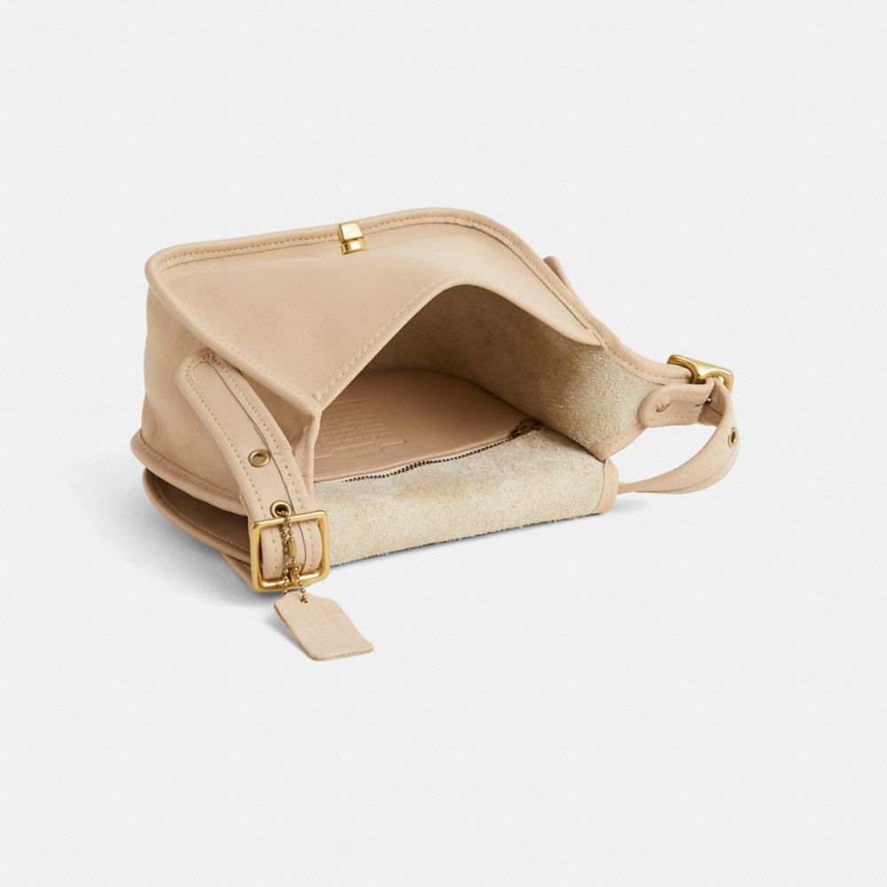 COACH®,Vintage Legacy Small Flap Bag,,Inside View,Top View