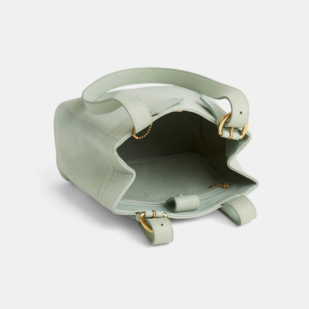 COACH®,Vintage Waverly Soho Buckle Bag,,Inside View,Top View