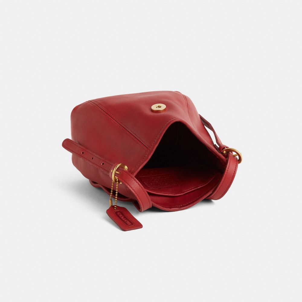 COACH®,Vintage Small Soho Flap Bag,,Inside View,Top View