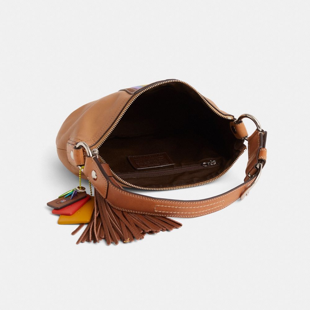 COACH®,Upcrafted Soho Hobo Bag,,Inside View,Top View