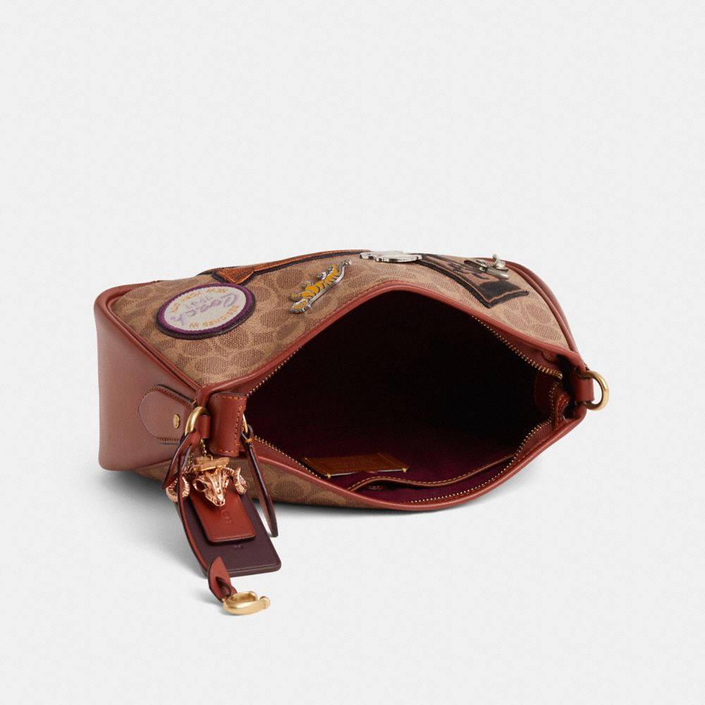 COACH®,Upcrafted Cary Crossbody,,Inside View,Top View