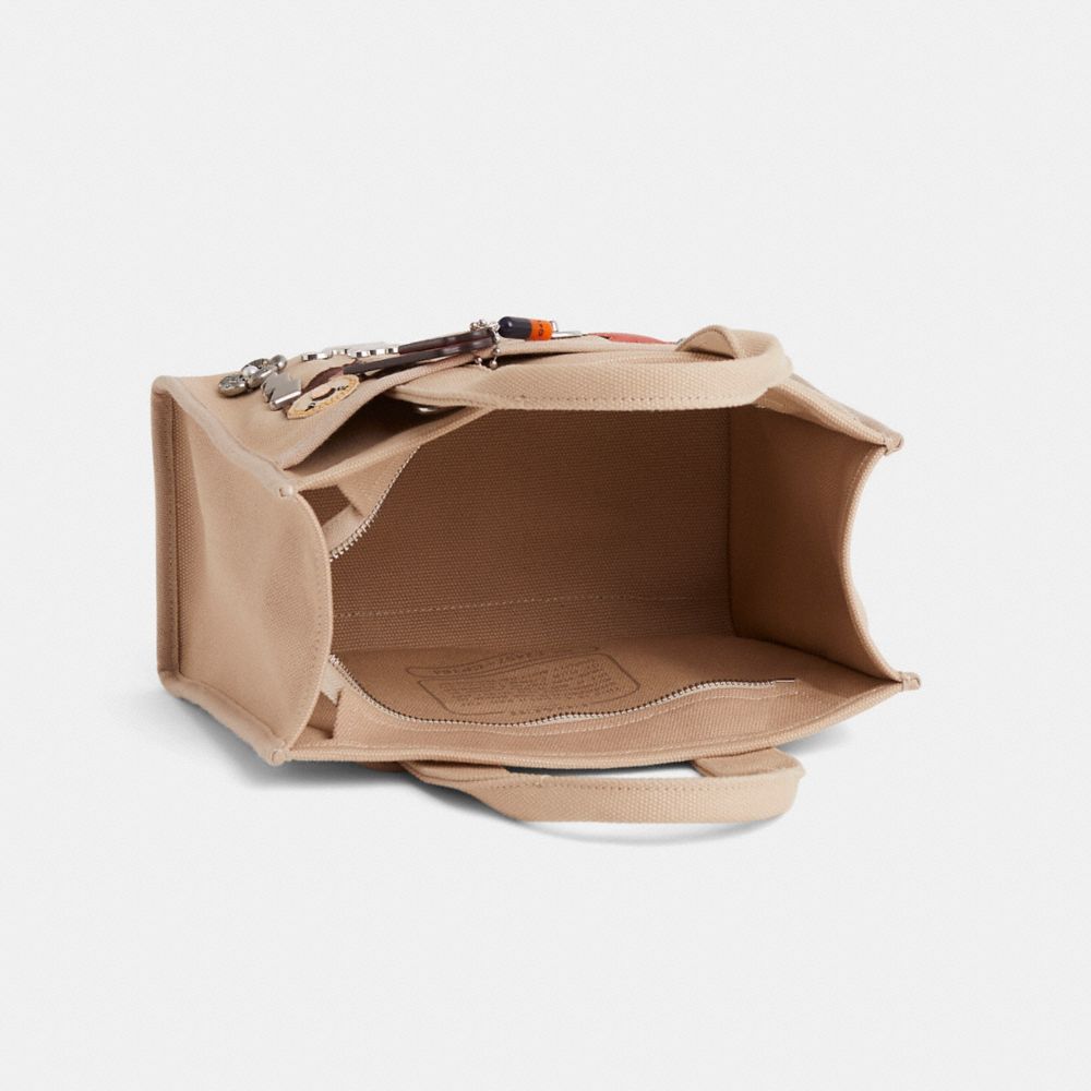 COACH®,Upcrafted Cargo Tote 26,,Inside View,Top View