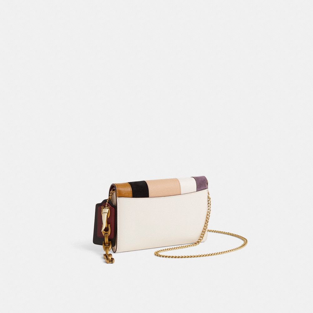 COACH®,Upcrafted Marlow Turnlock Chain Crossbody,,Angle View