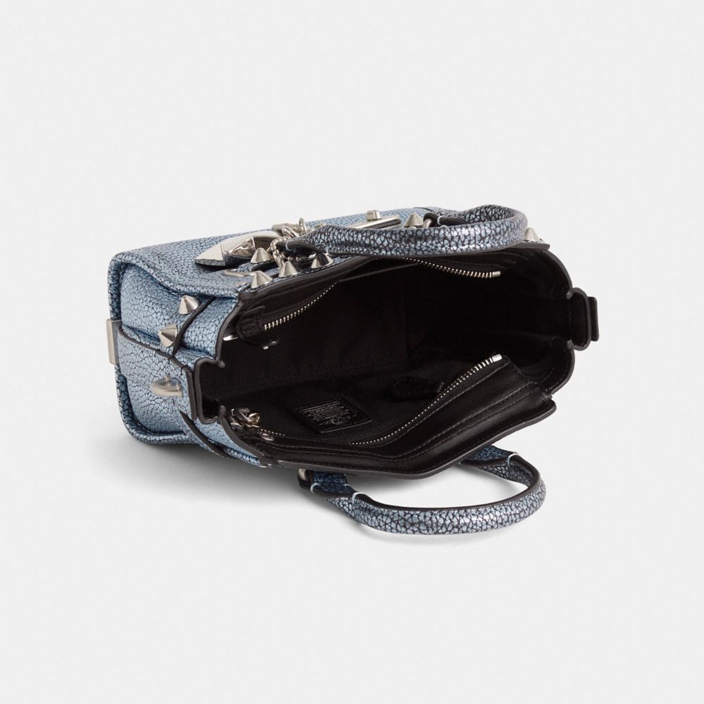 COACH®,Upcrafted Coach Swagger Shoulder Bag 20,,Inside View,Top View