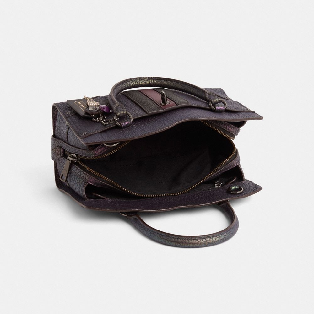 Coach Upcrafted Mercer Satchel 24 In Hologram Leather
