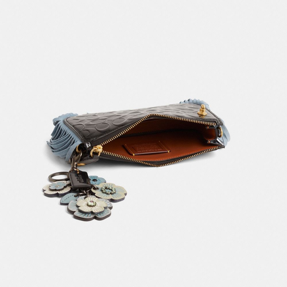 COACH®,Laiton/Noir,Inside View,Top View