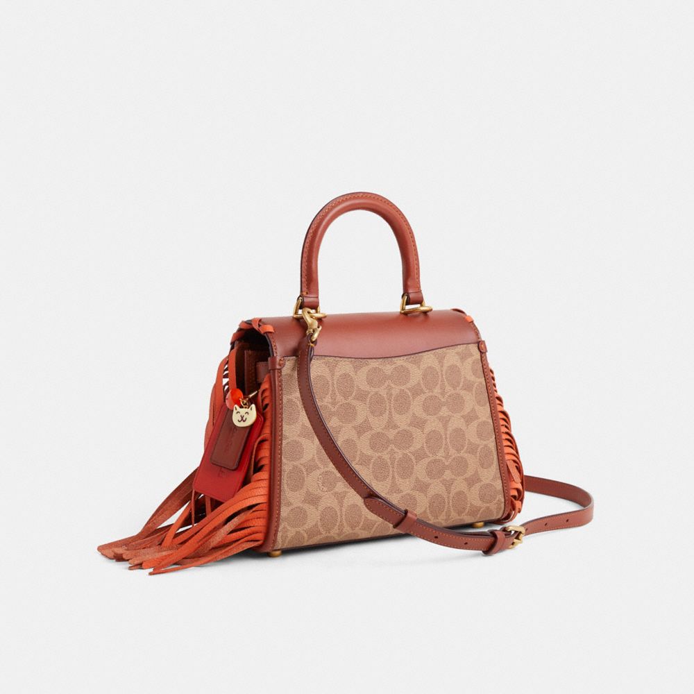 COACH®,Upcrafted Sammy Top Handle,,Angle View