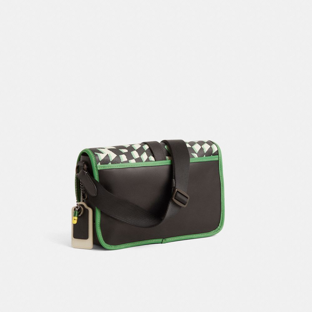 COACH®,Upcrafted League Messenger Bag,,Angle View