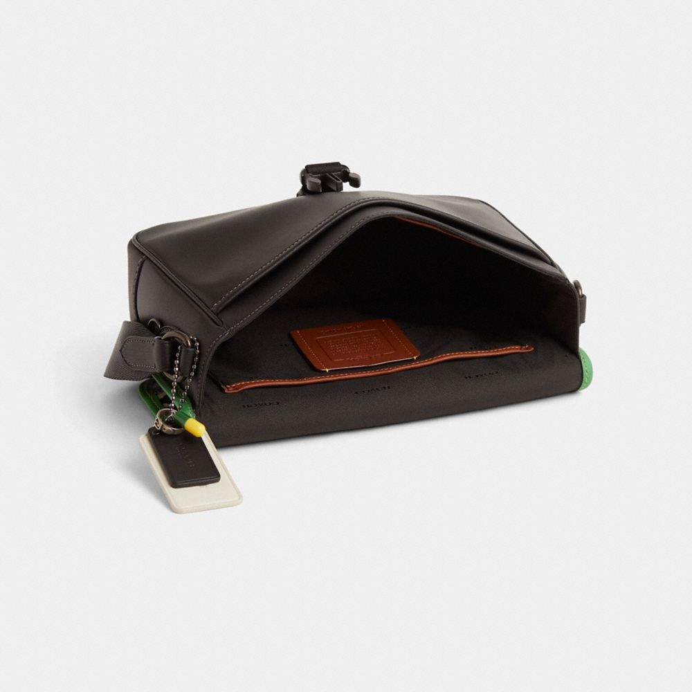 COACH®,Upcrafted League Messenger Bag,,Inside View,Top View