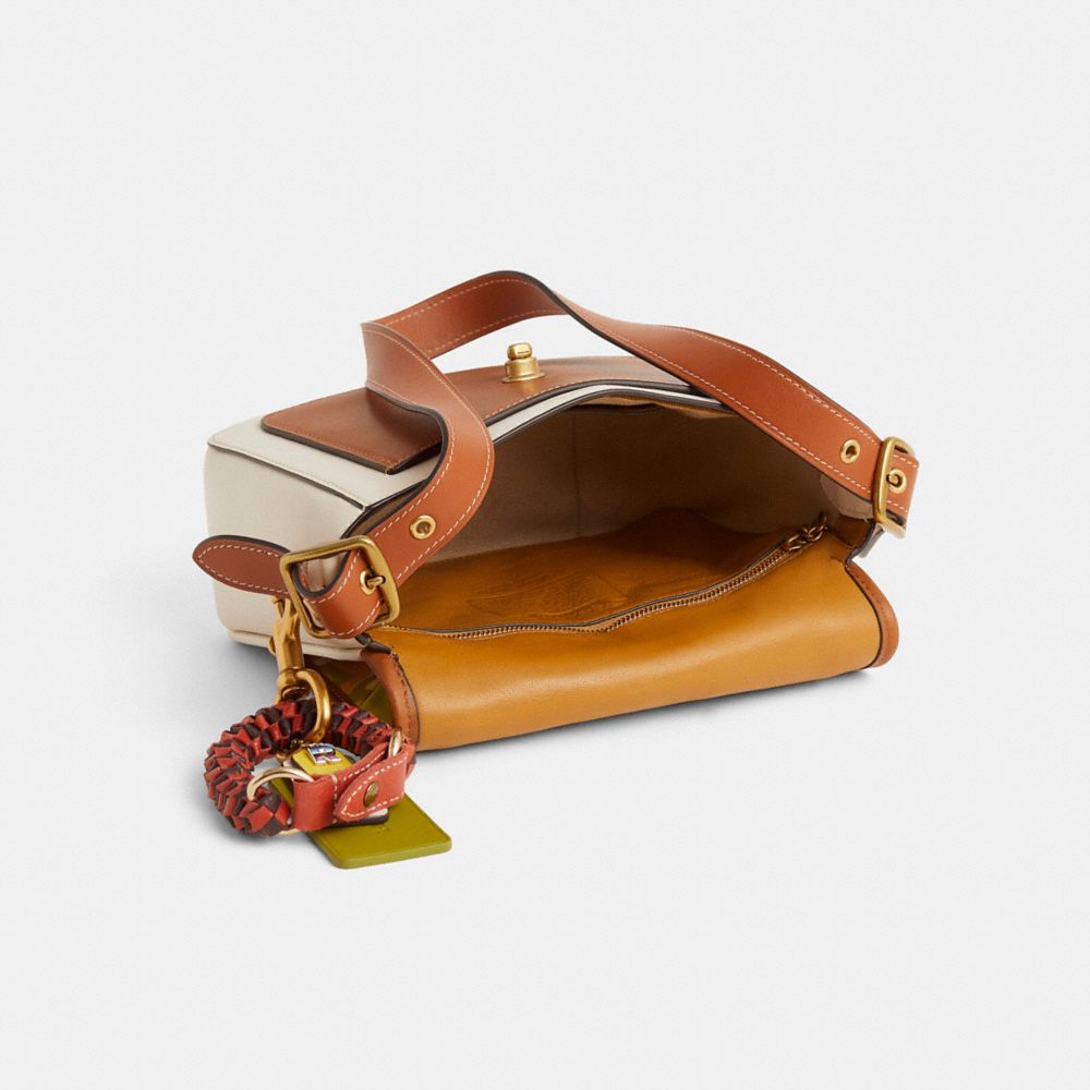 COACH®,Upcrafted Rambler Crossbody,Multi Color,Inside View,Top View
