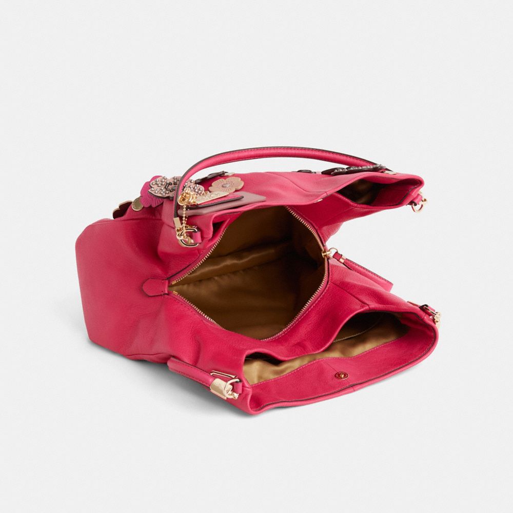 COACH®,Upcrafted Phoebe Shoulder Bag,,Inside View,Top View