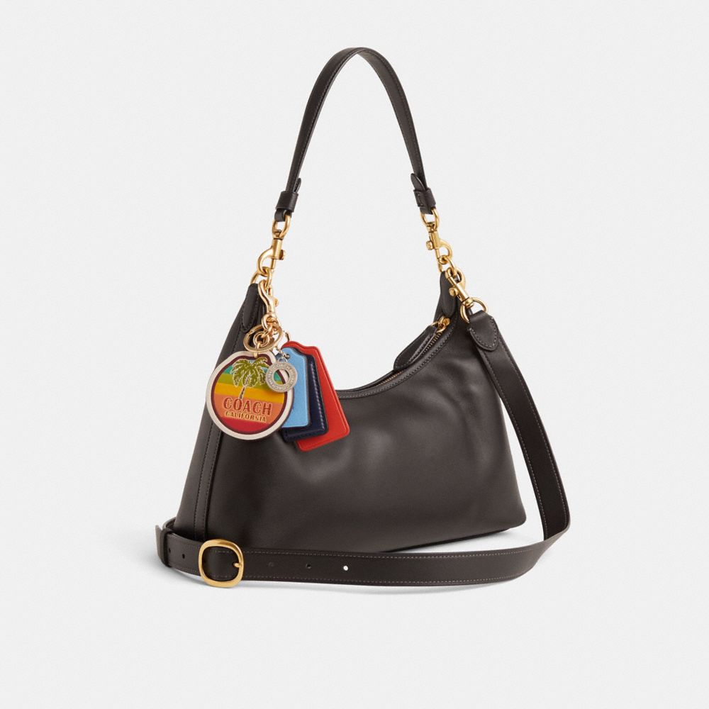 COACH®,Upcrafted Juliet Shoulder Bag,,Angle View