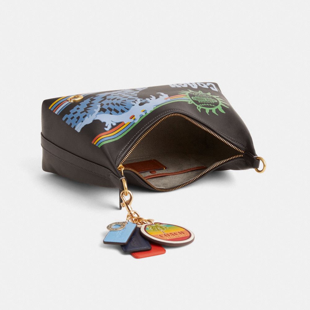 COACH®,Upcrafted Juliet Shoulder Bag,,Inside View,Top View