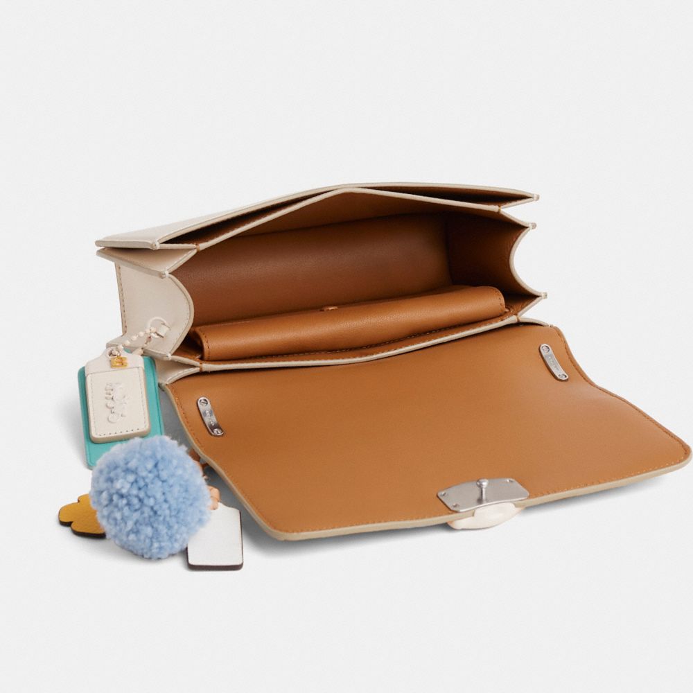 COACH®,Upcrafted Bandit Shoulder Bag,,Inside View,Top View