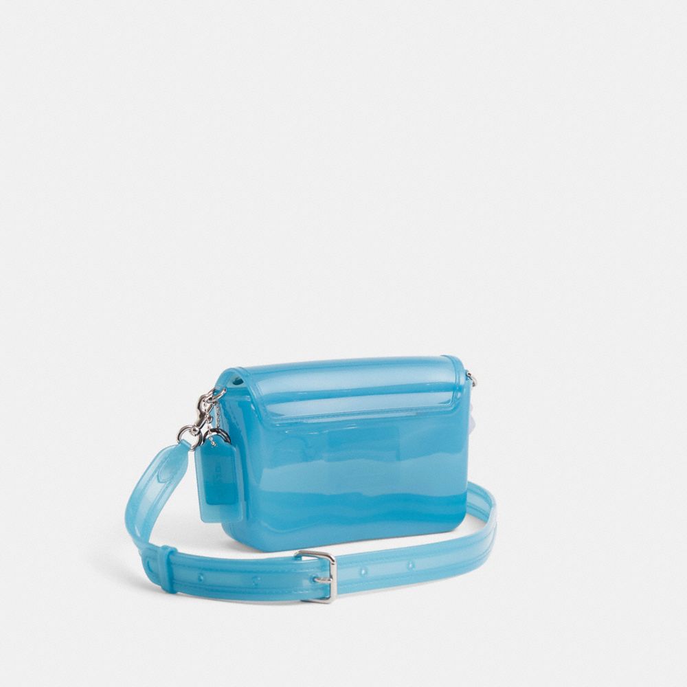 COACH®,Upcrafted Jelly Tabby,Turquoise,Angle View