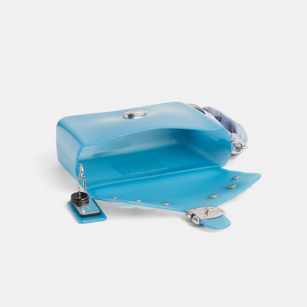 COACH®,Upcrafted Jelly Tabby,Turquoise,Inside View,Top View